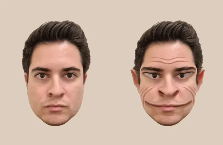 Why Flashed Faces Look Grotesque: The Brain’s Split-Second Trick